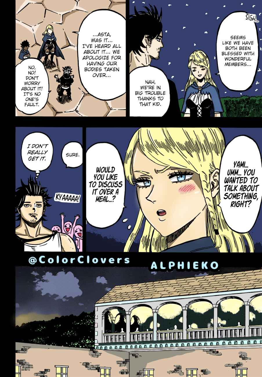Page 12 Chapter 221 Black Clover (Fan Colored)