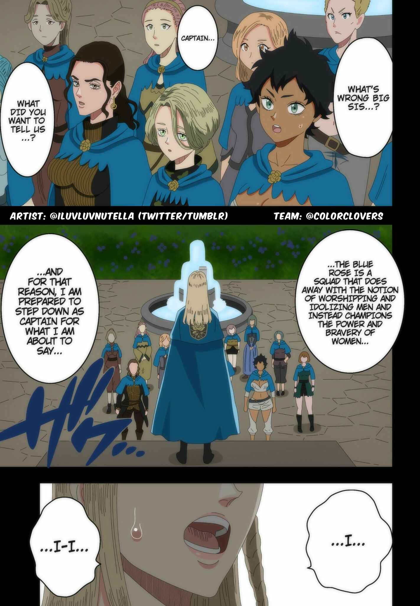 Page 4 Chapter 221 Black Clover (Fan Colored)