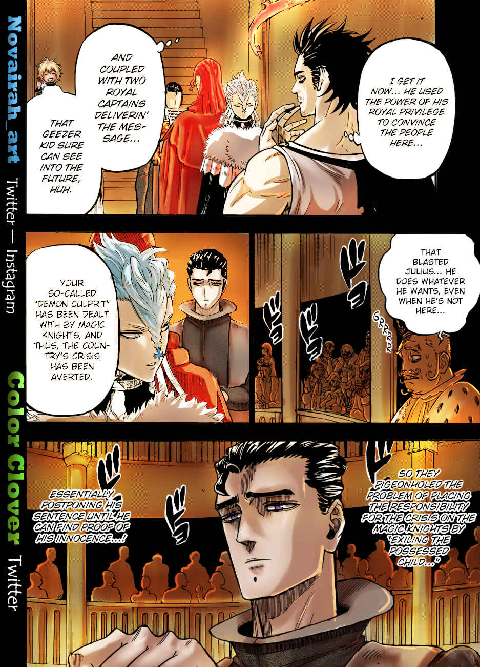 Page 13 Chapter 219 Black Clover (Fan Colored)