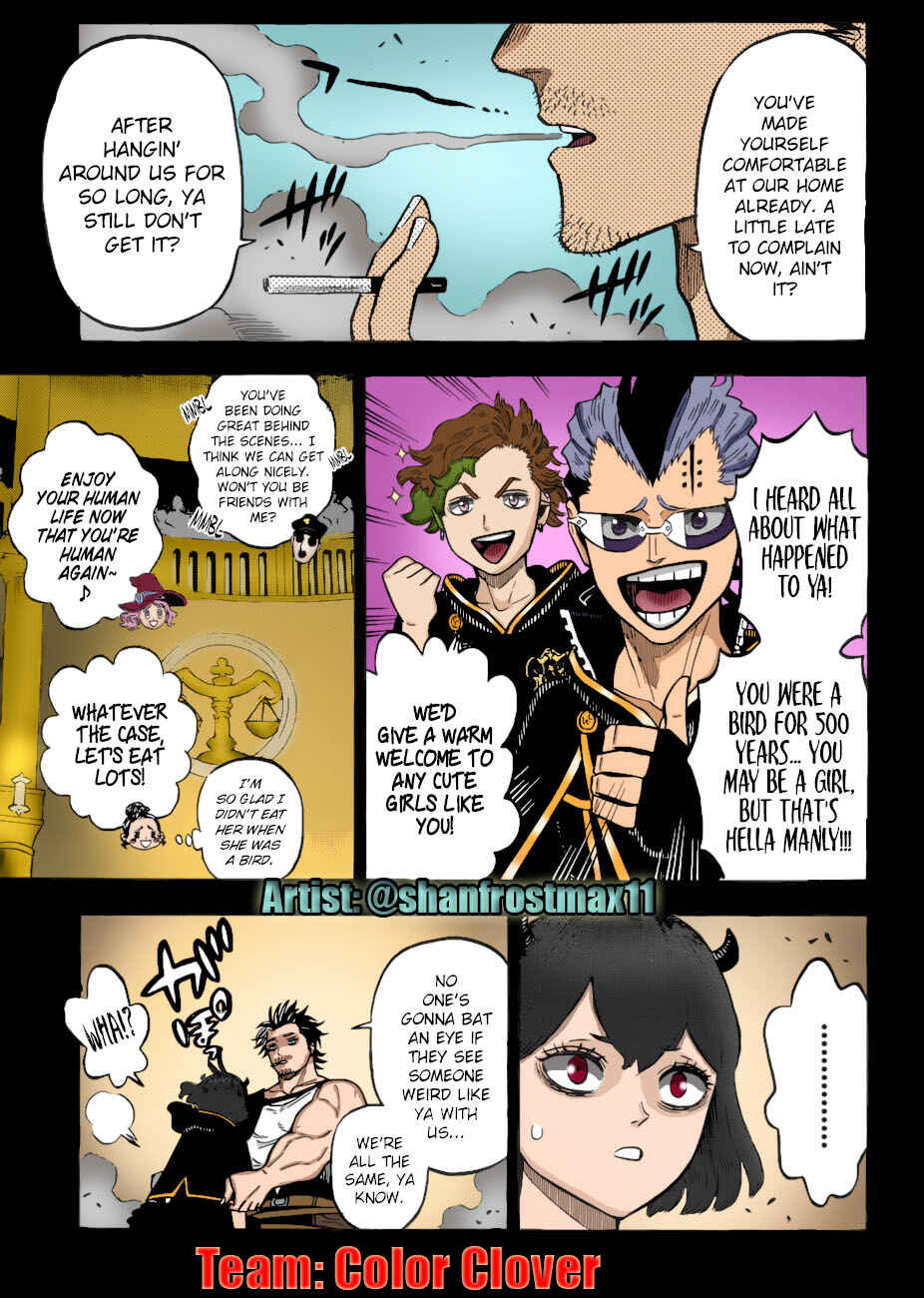 Page 4 Chapter 219 Black Clover (Fan Colored)