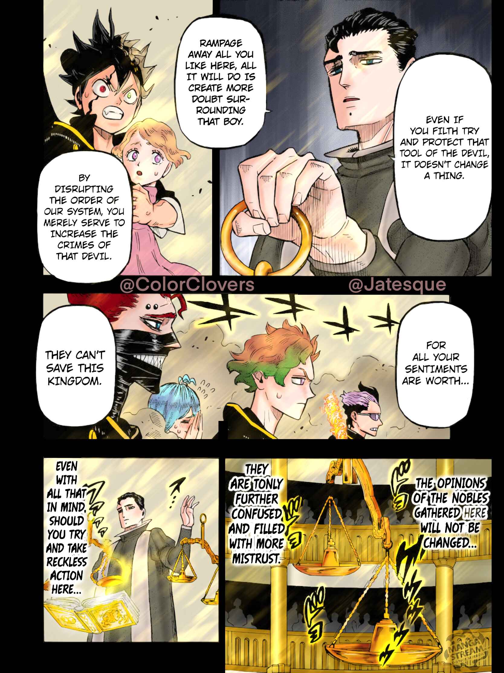 Page 7 Chapter 219 Black Clover (Fan Colored)