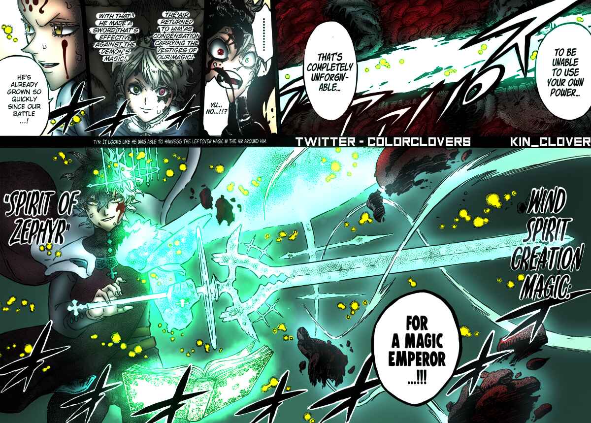 Page 13 Chapter 208 Black Clover (Fan Colored)