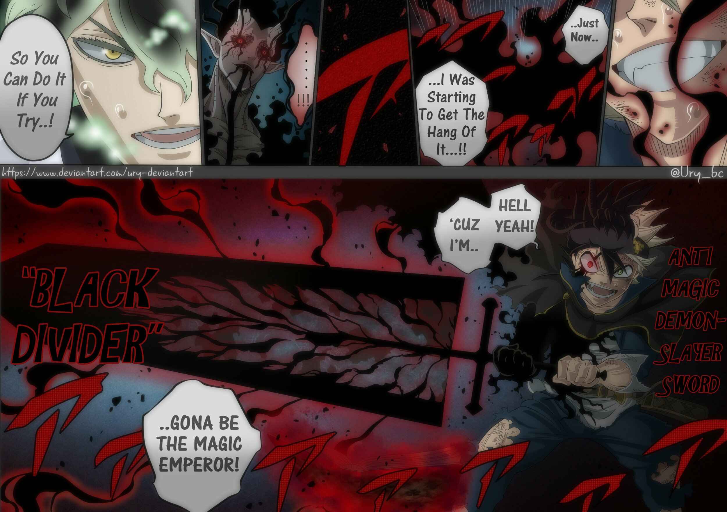 Page 14 Chapter 208 Black Clover (Fan Colored)