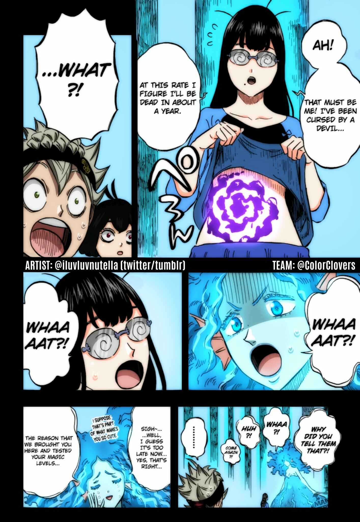 Page 9 Chapter 227 Black Clover (Fan Colored)