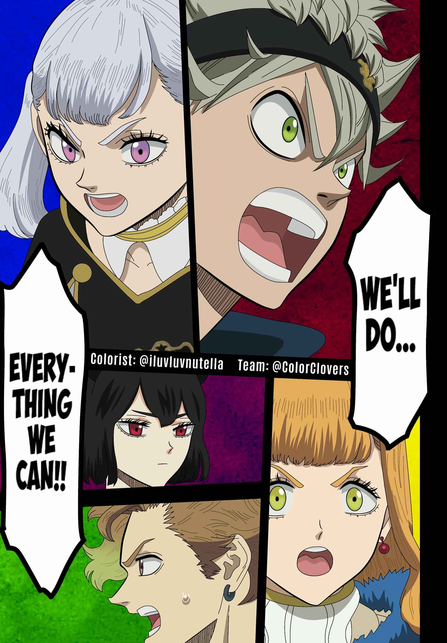 Page 14 Chapter 228 Black Clover (Fan Colored)