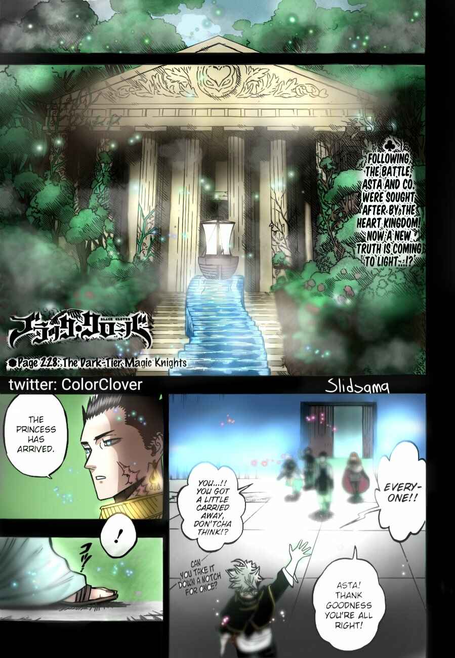 Page 2 Chapter 228 Black Clover (Fan Colored)