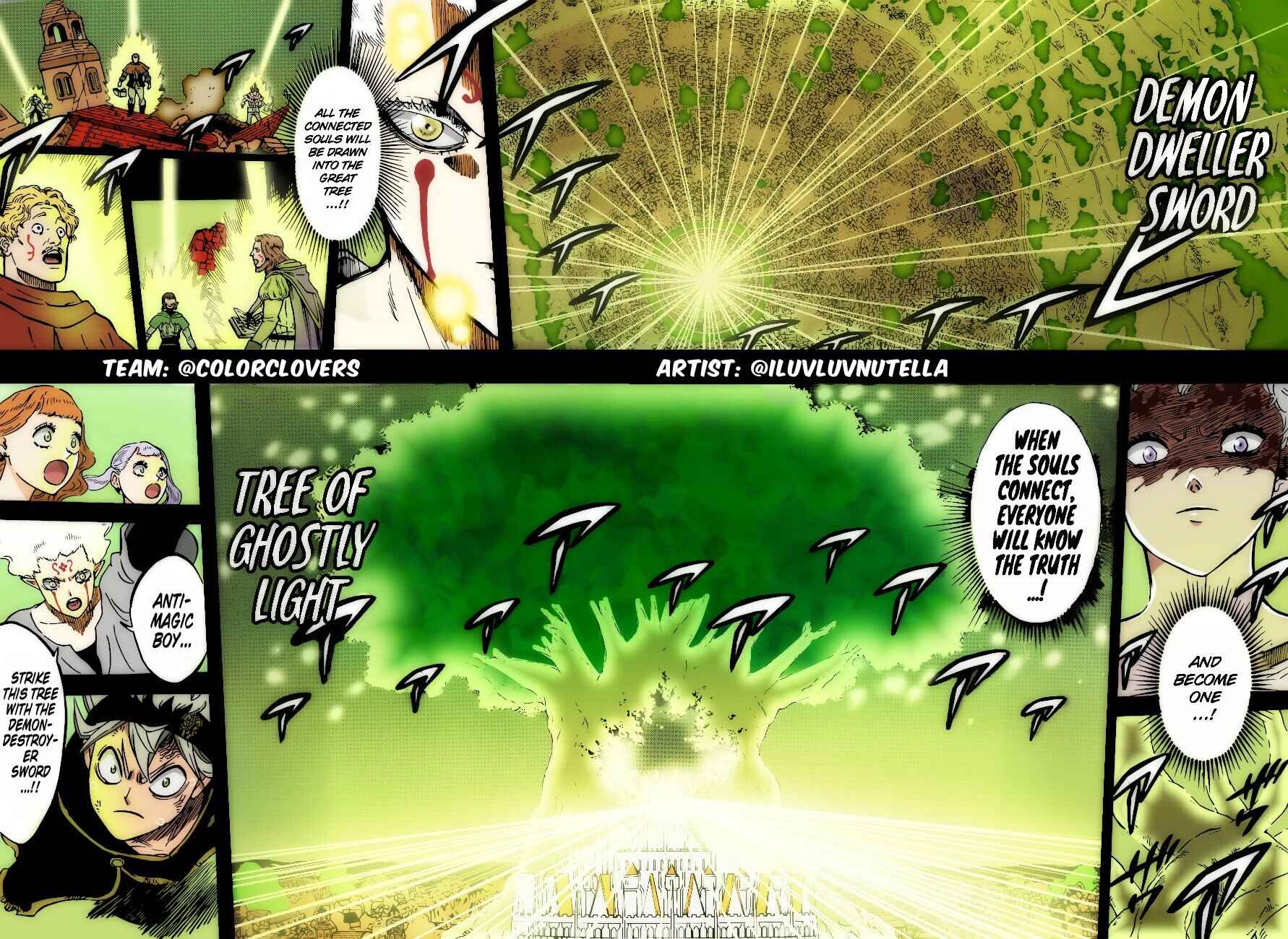 Page 10 Chapter 213 Black Clover (Fan Colored)