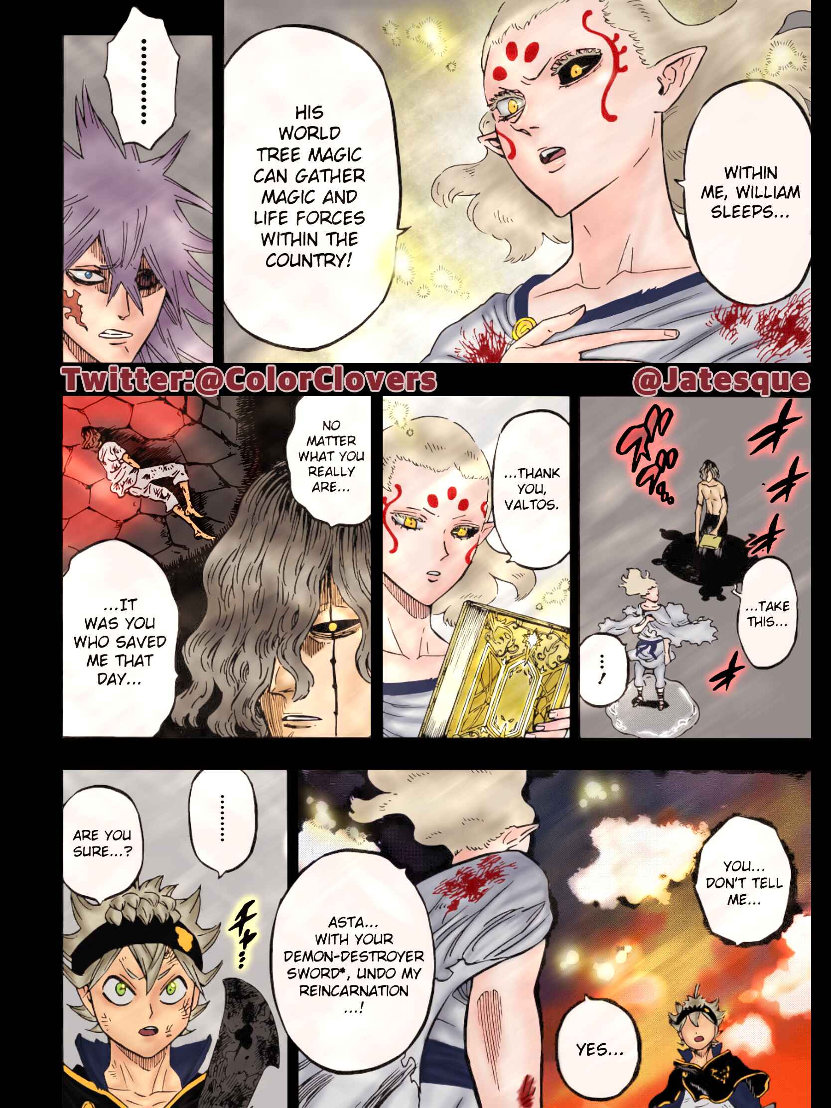 Page 6 Chapter 213 Black Clover (Fan Colored)