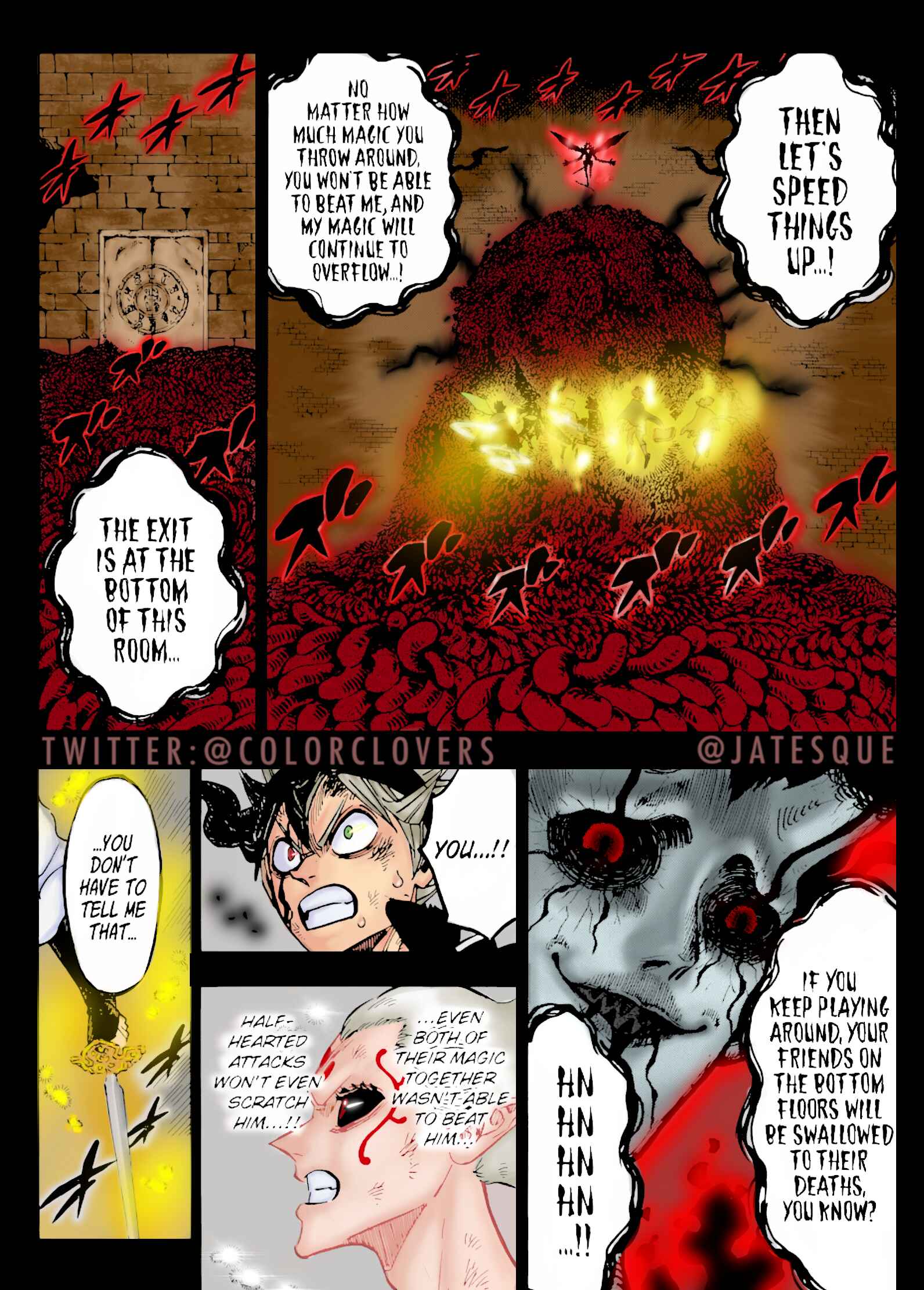 Page 8 Chapter 207 Black Clover (Fan Colored)
