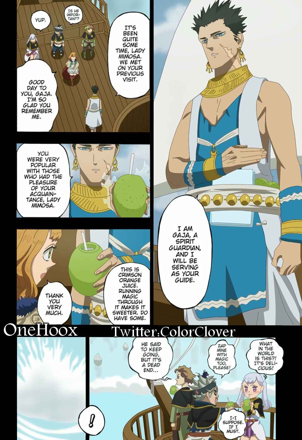 Page 3 Chapter 225 Black Clover (Fan Colored)