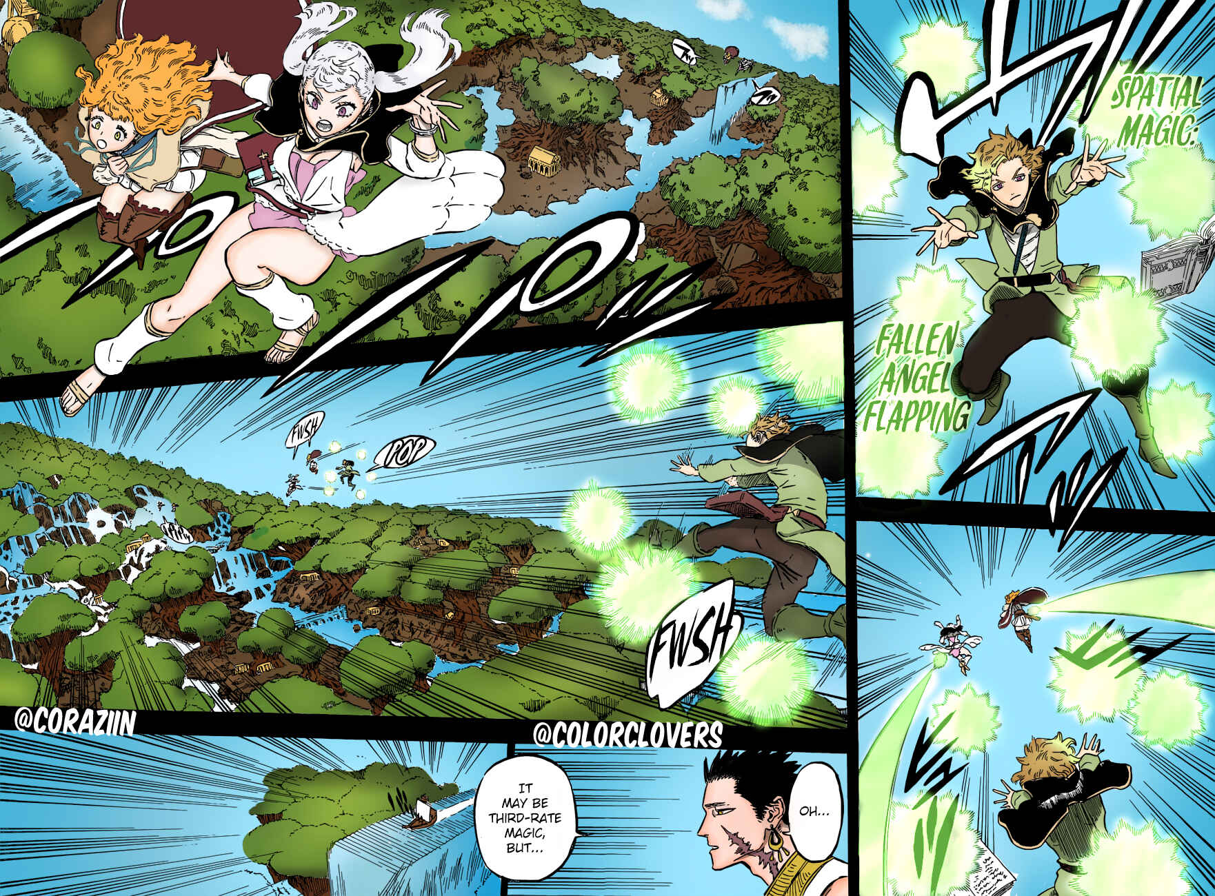 Page 9 Chapter 225 Black Clover (Fan Colored)