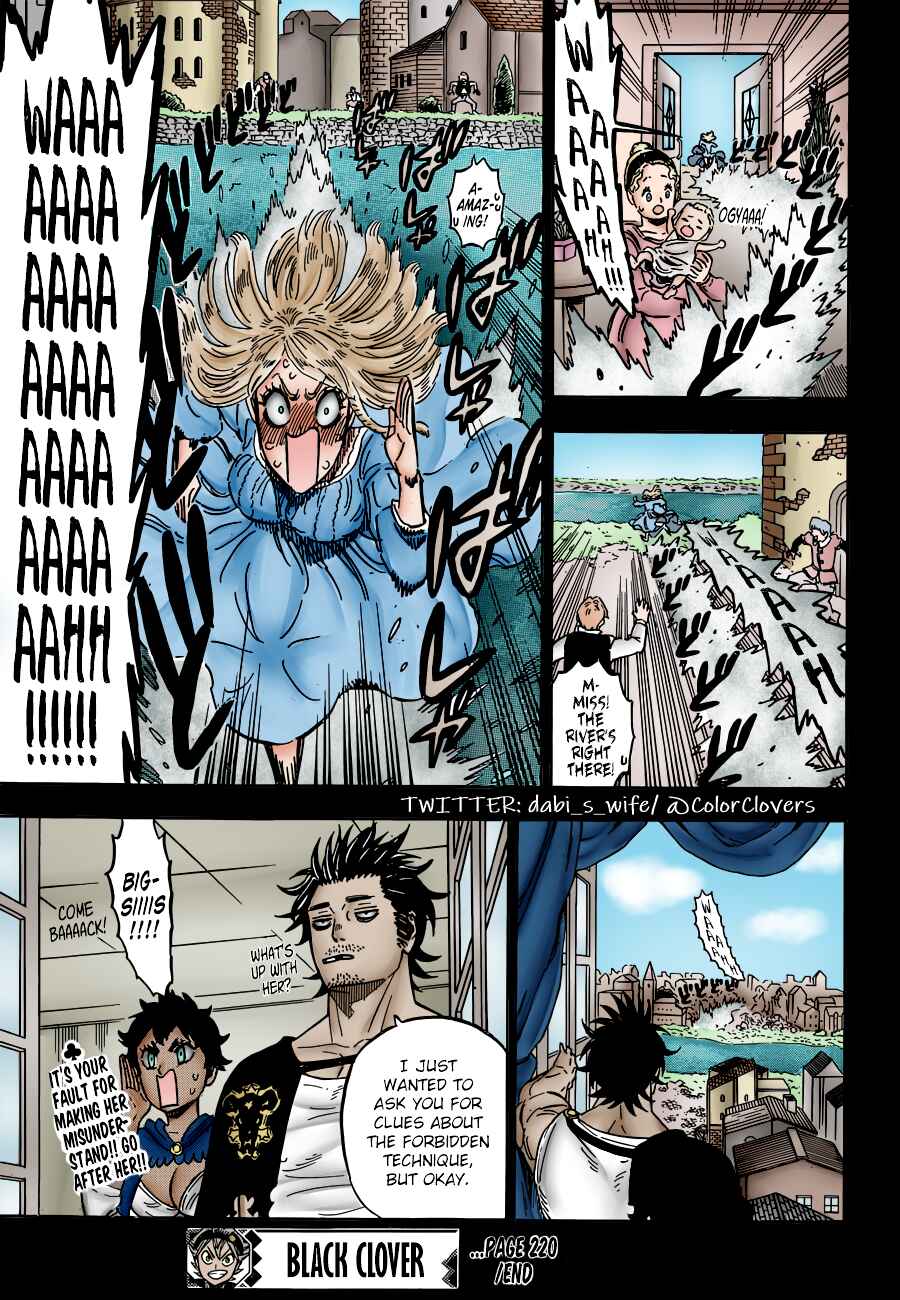 Page 16 Chapter 220 Black Clover (Fan Colored)