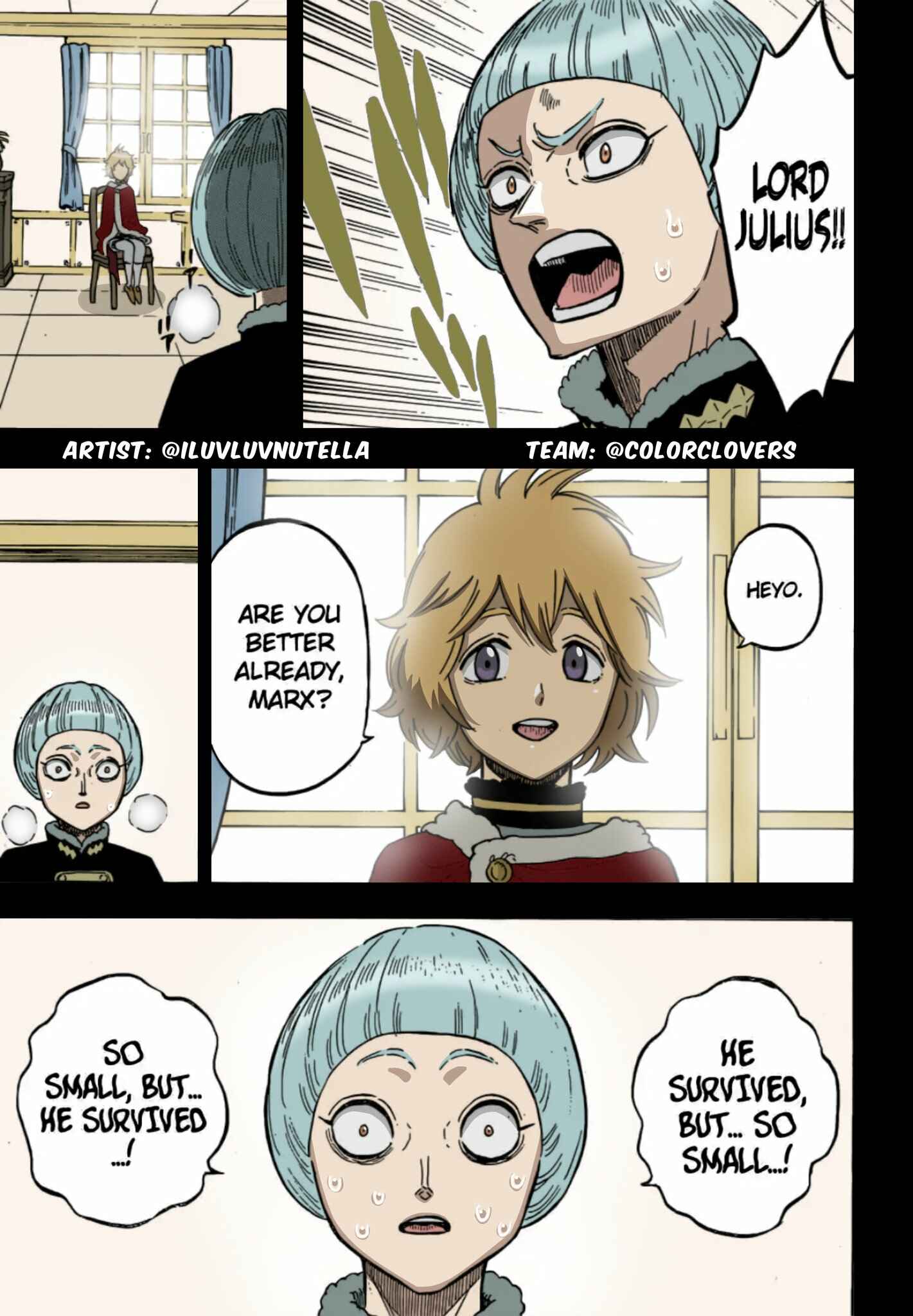 Page 6 Chapter 220 Black Clover (Fan Colored)