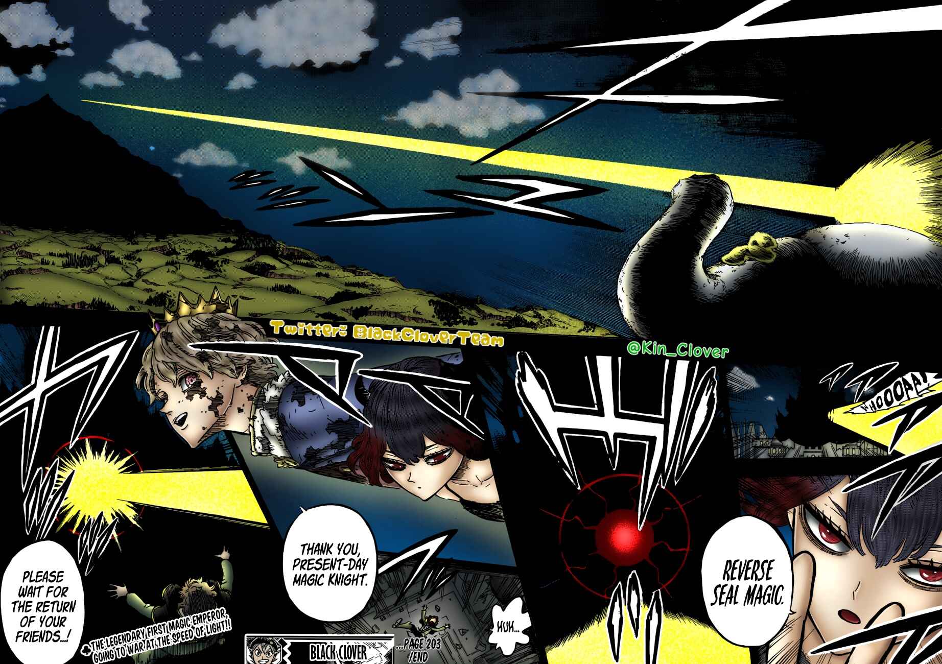 Page 15 Chapter 203 Black Clover (Fan Colored)