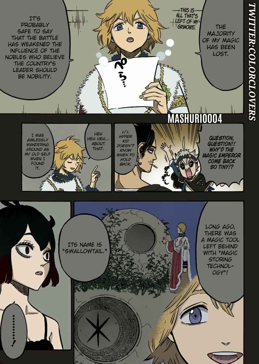 Page 8 Chapter 215 Black Clover (Fan Colored)