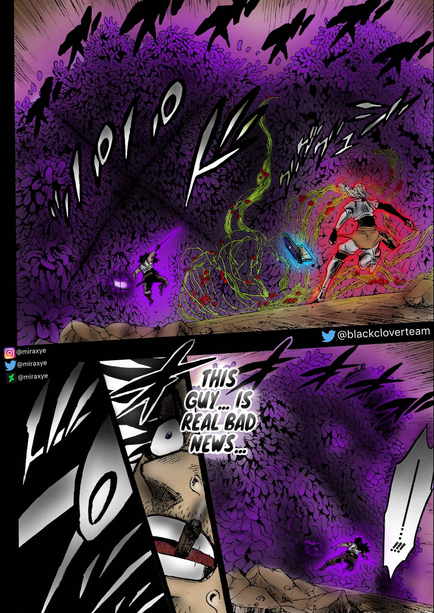 Page 13 Chapter 202 Black Clover (Fan Colored)