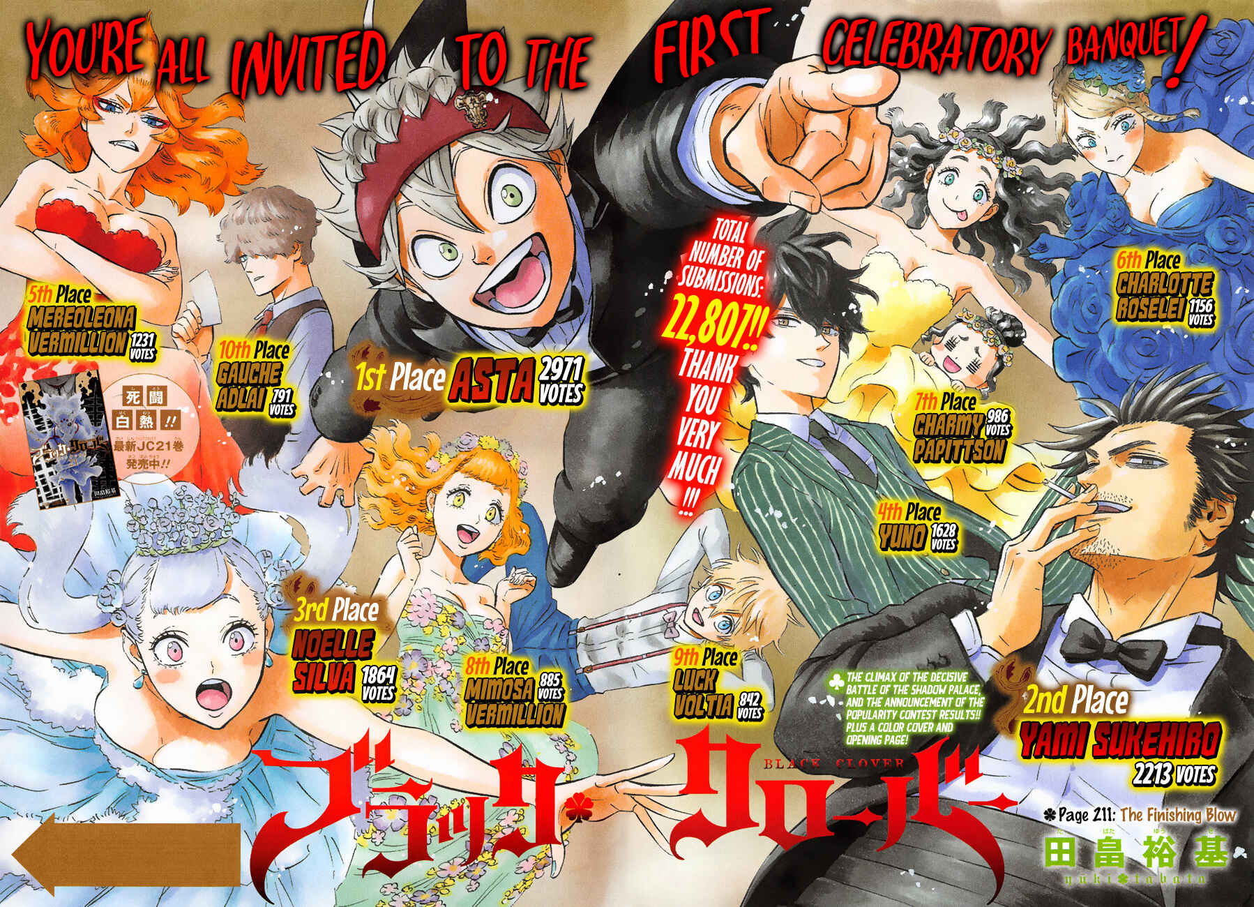 Page 5 Chapter 211 Black Clover (Fan Colored)