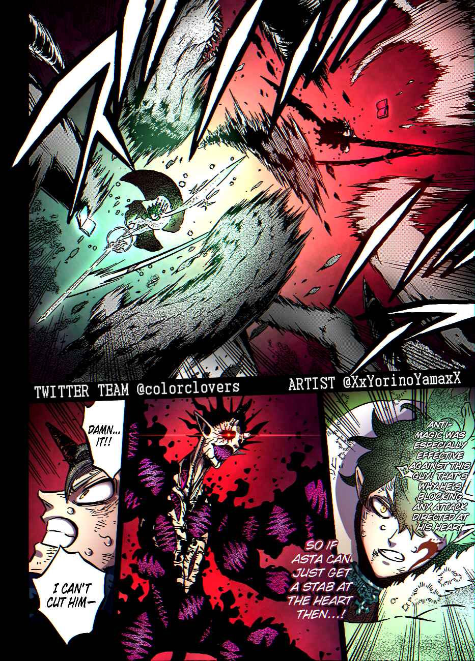 Page 4 Chapter 210 Black Clover (Fan Colored)