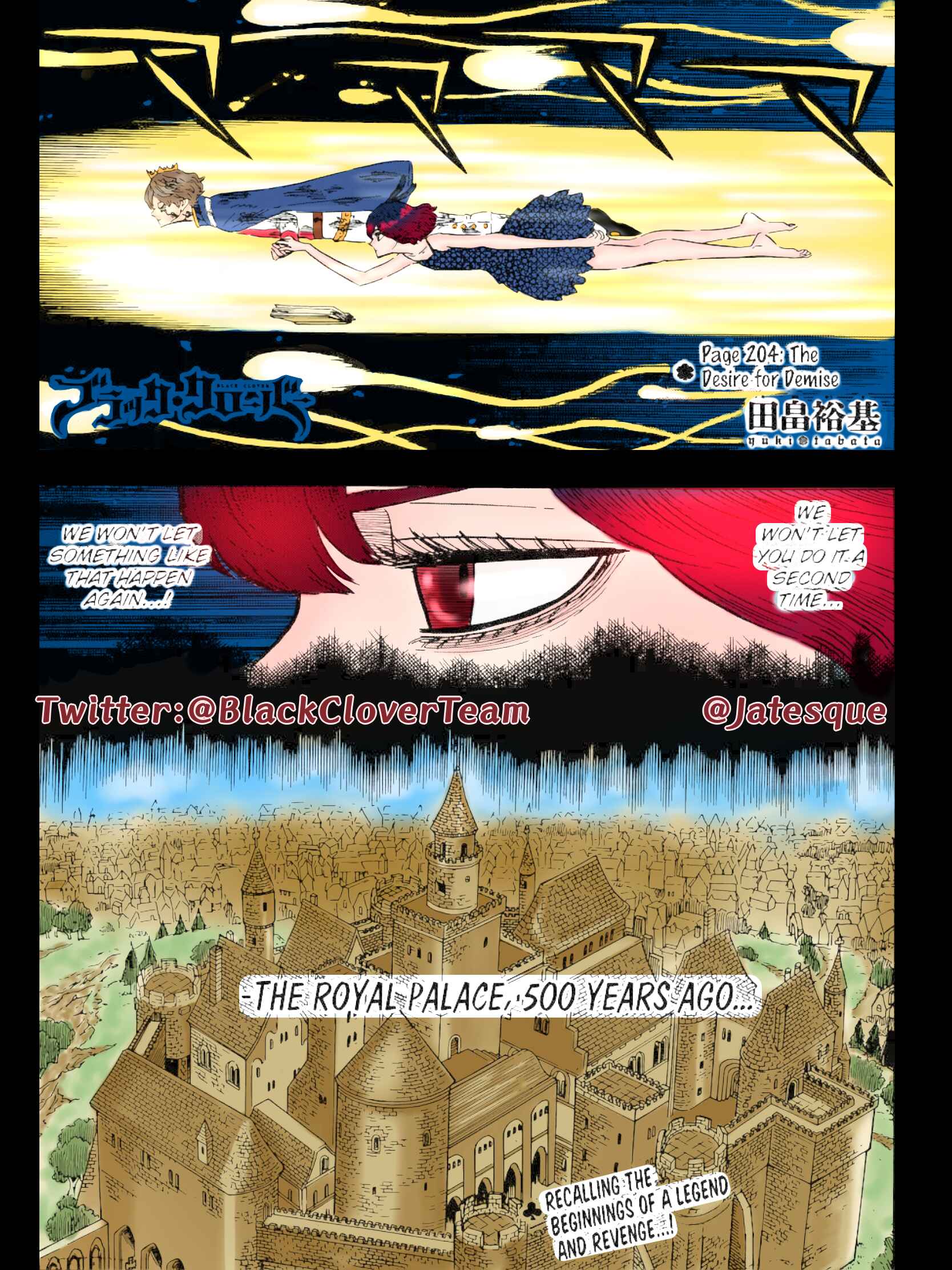 Page 3 Chapter 204 Black Clover (Fan Colored)