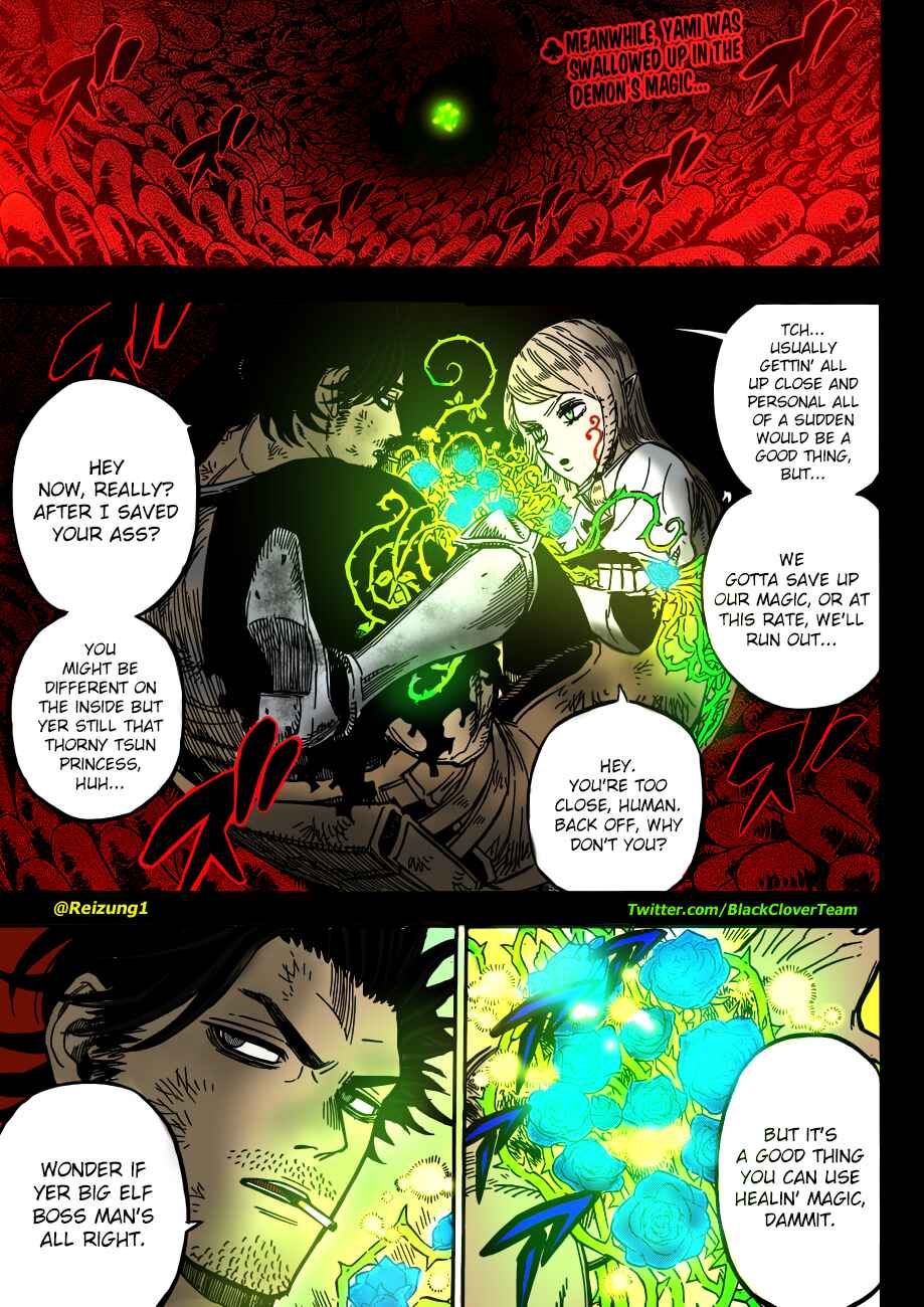 Page 3 Chapter 206 Black Clover (Fan Colored)
