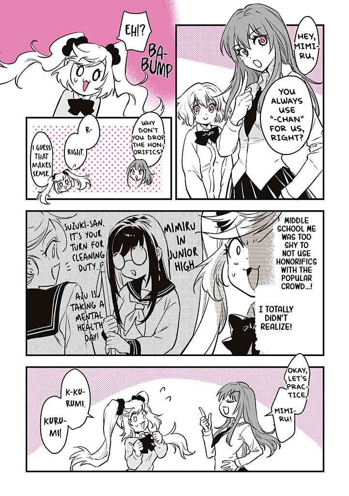 Page 1 Chapter 4 Gal Oshi JK wa Gal ni Naritai