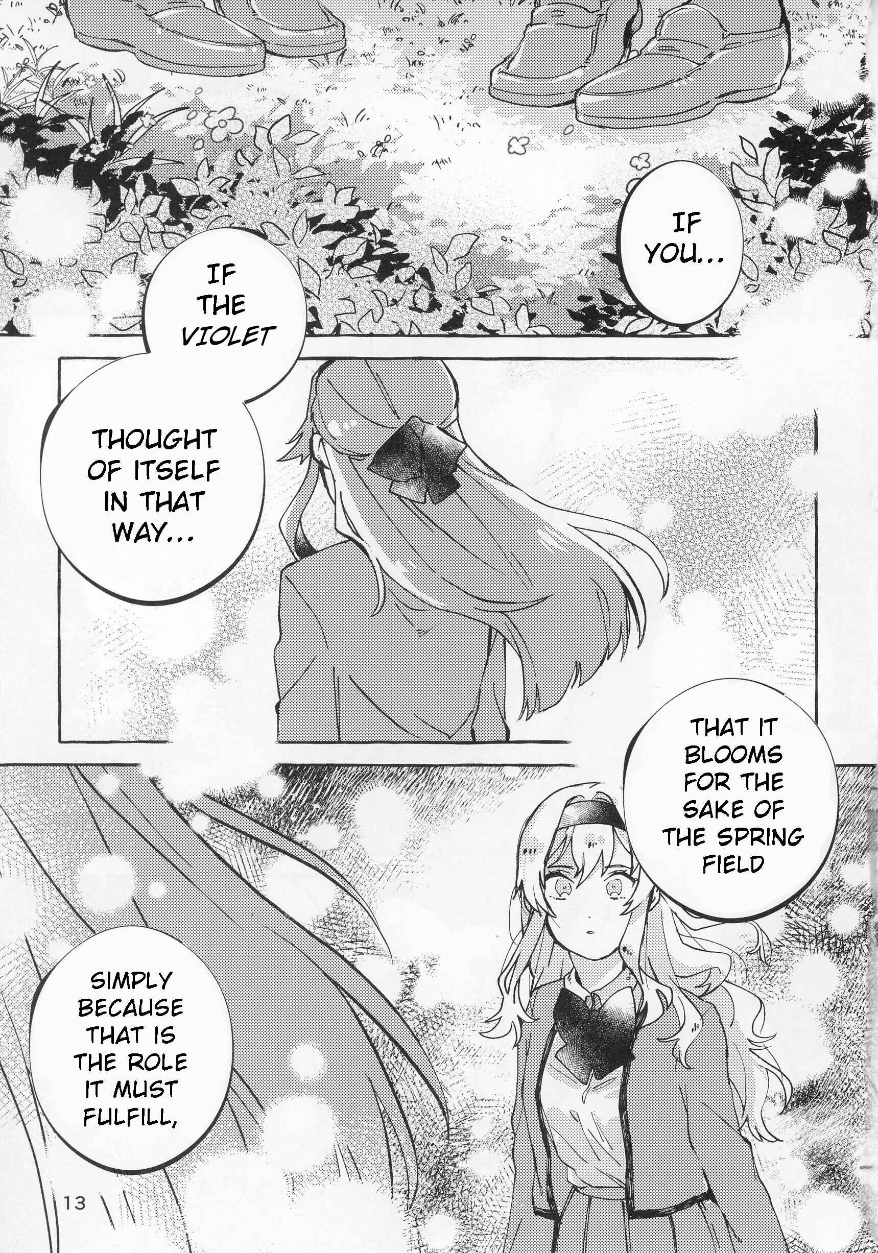 Page 12 Chapter Unknown_5916 Shoujo Kageki Revue Starlight - Violets (Doujinshi)