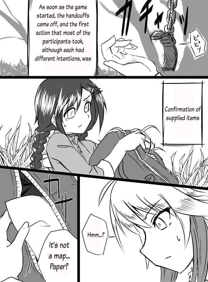 Page 1 Chapter 6 THE iDOLM@STER Cinderella Girls - Daremasu Battle Royale (Doujinshi)