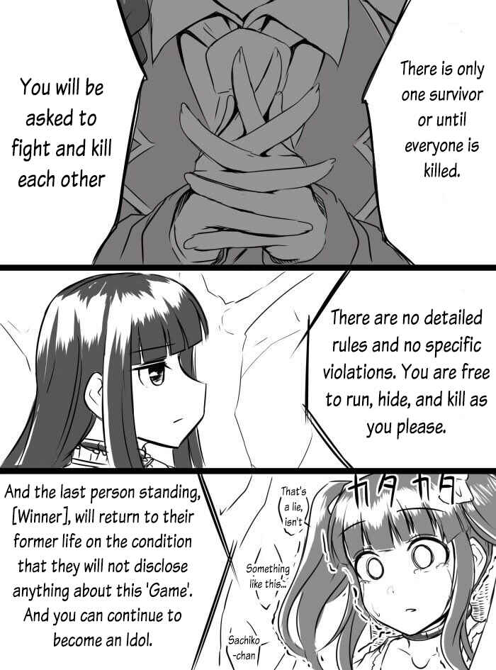 Page 3 Chapter 4 THE iDOLM@STER Cinderella Girls - Daremasu Battle Royale (Doujinshi)