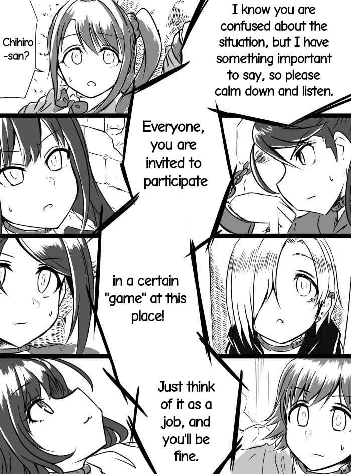 Page 3 Chapter 1 THE iDOLM@STER Cinderella Girls - Daremasu Battle Royale (Doujinshi)
