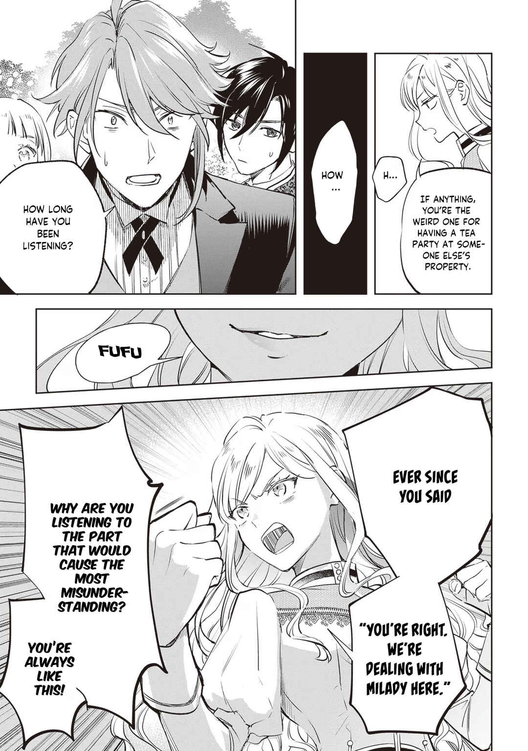 Page 22 Chapter 24 Albert-ke no Reijou wa Botsuraku wo Goshomou desu