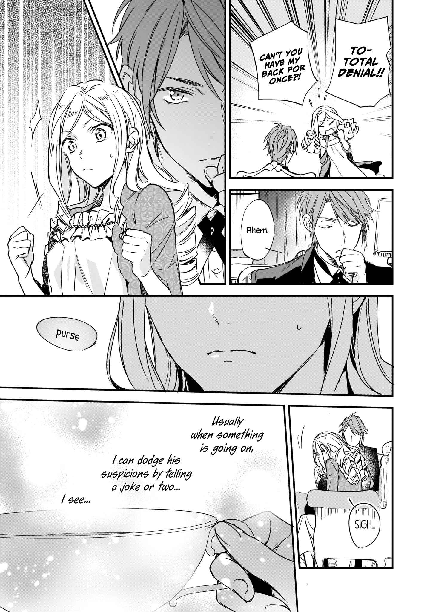 Page 21 Chapter 6 Albert-ke no Reijou wa Botsuraku wo Goshomou desu