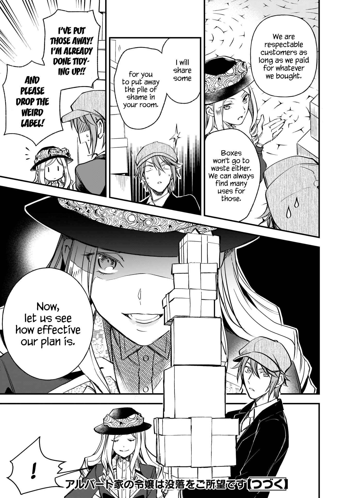 Page 24 Chapter 10 Albert-ke no Reijou wa Botsuraku wo Goshomou desu