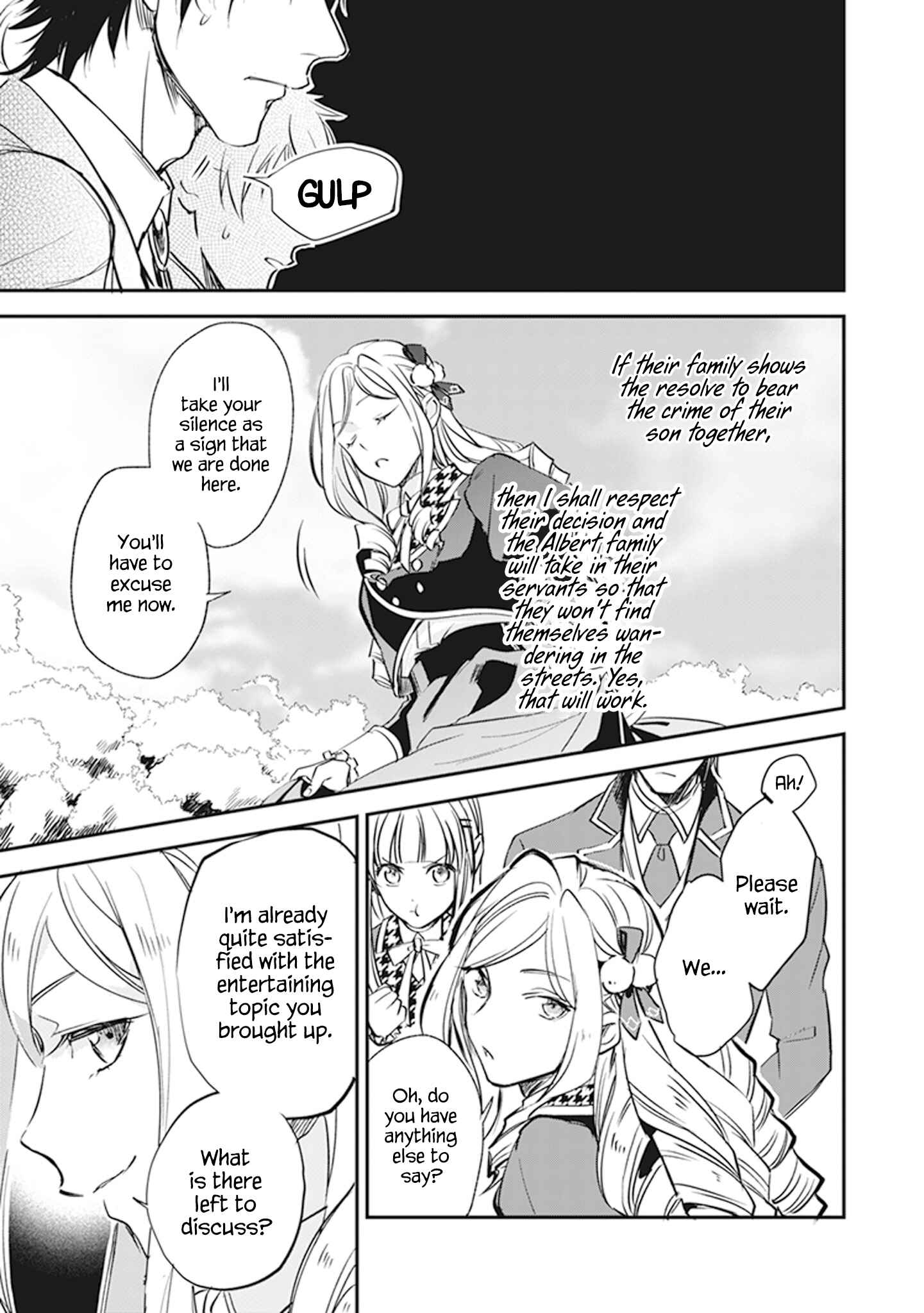 Page 35 Chapter 9 Albert-ke no Reijou wa Botsuraku wo Goshomou desu
