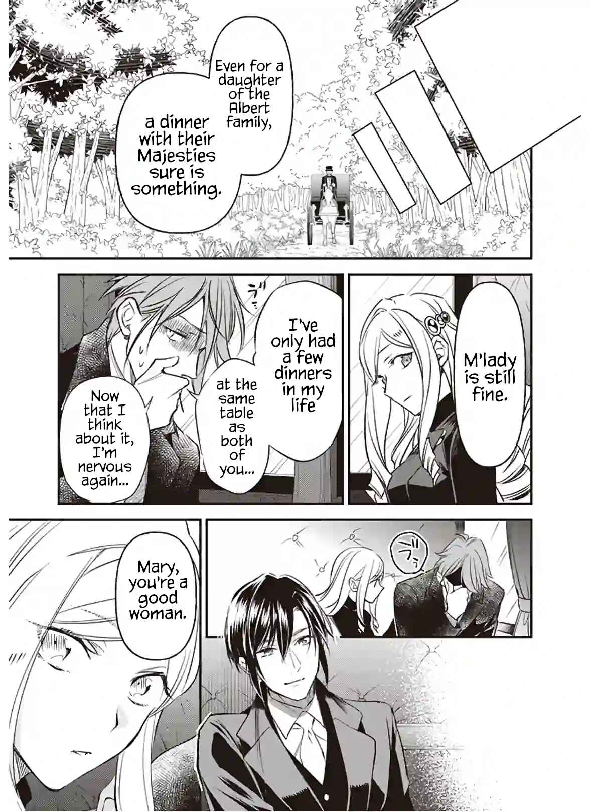 Page 25 Chapter 12.2 Albert-ke no Reijou wa Botsuraku wo Goshomou desu