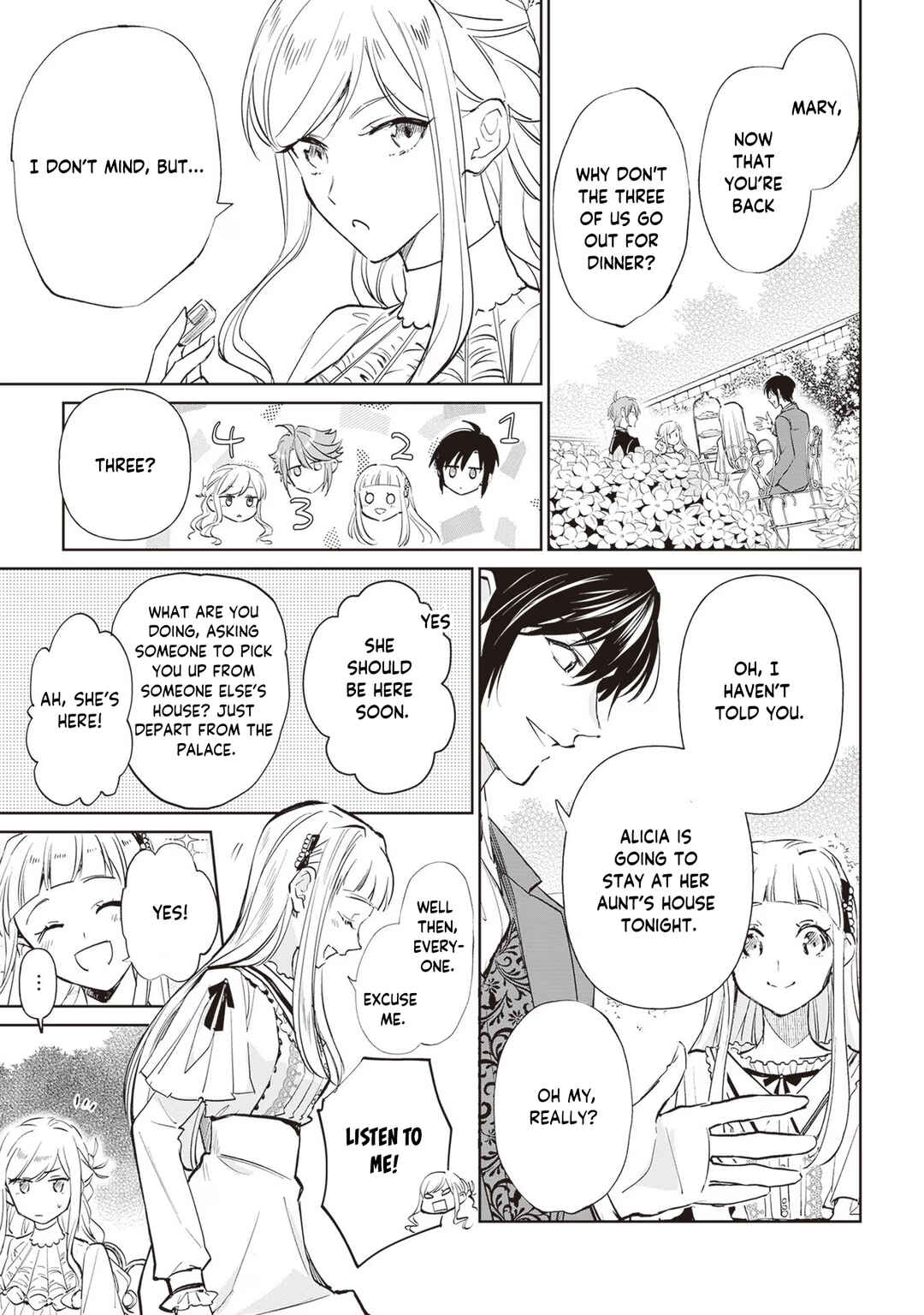 Page 10 Chapter 21 Albert-ke no Reijou wa Botsuraku wo Goshomou desu