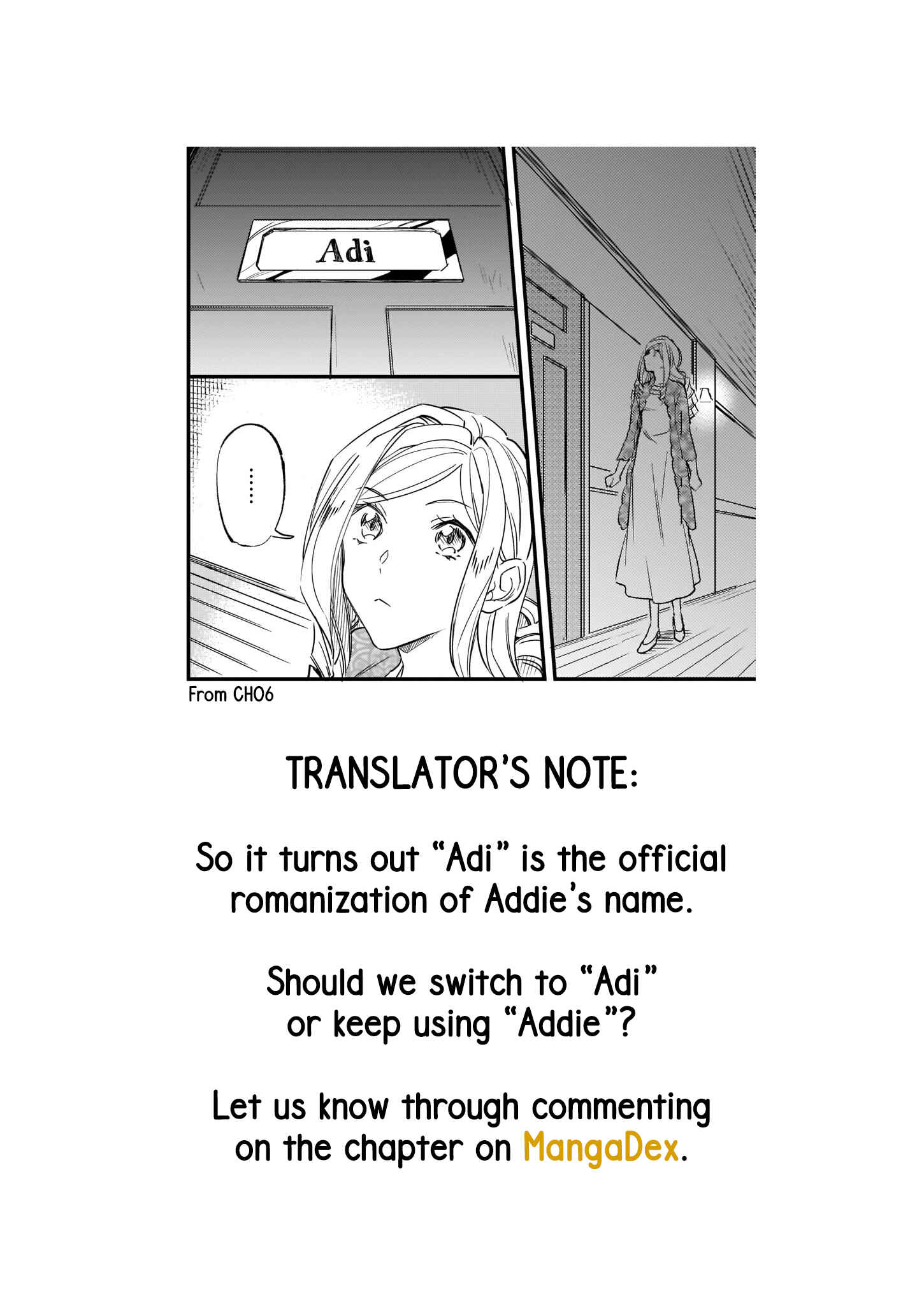 Page 8 Chapter 10.1 Albert-ke no Reijou wa Botsuraku wo Goshomou desu
