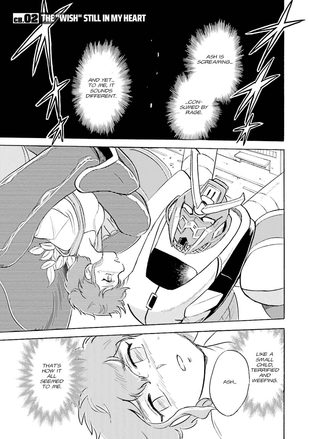 Page 1 Chapter 2 Mobile Suit Cross Born Gundam DUST