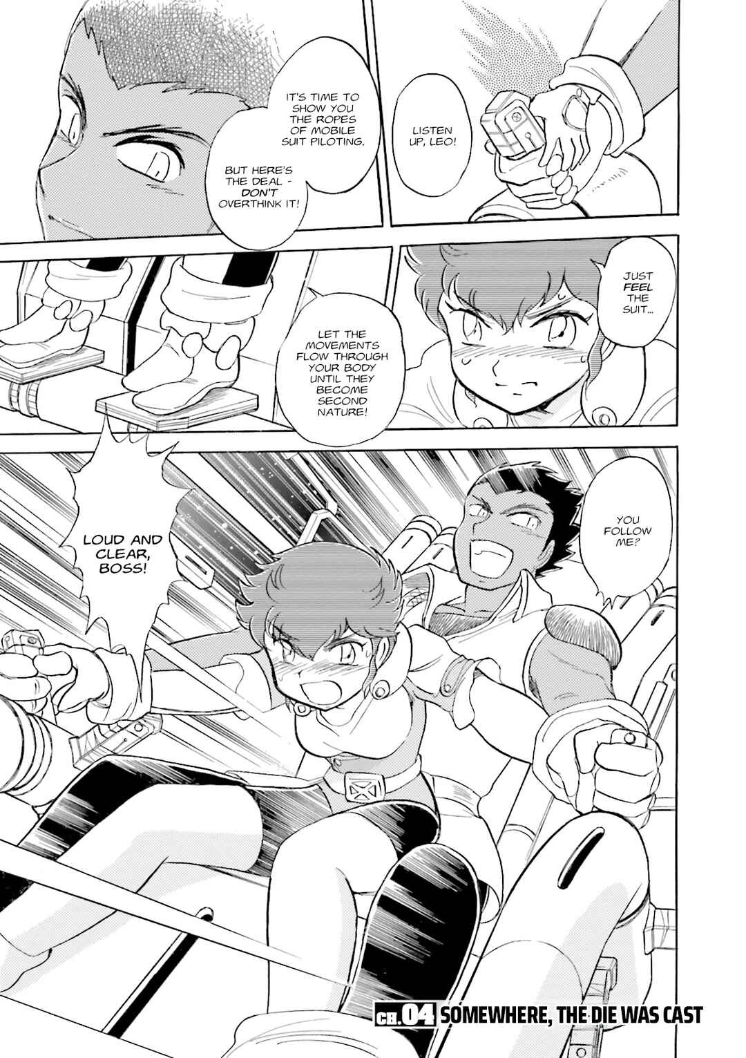 Page 1 Chapter 4 Mobile Suit Cross Born Gundam DUST