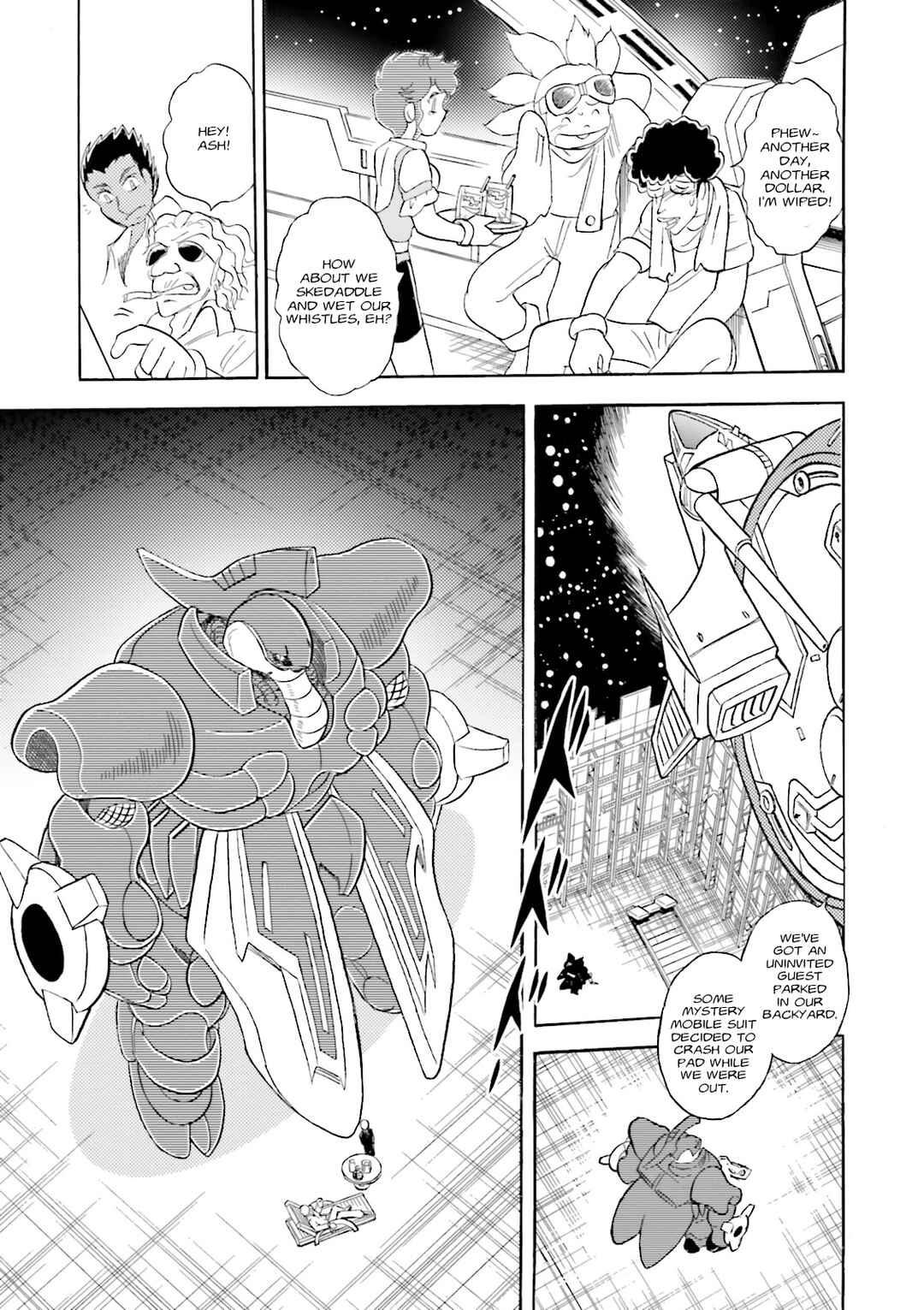 Page 21 Chapter 3 Mobile Suit Cross Born Gundam DUST