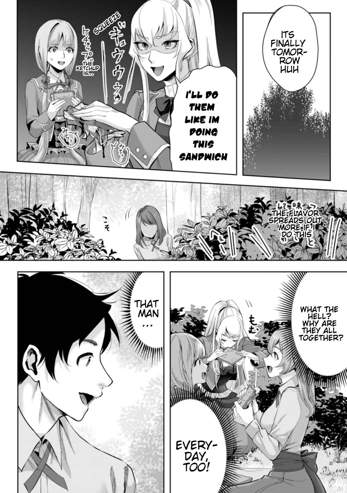 Page 5 Chapter 6.2 Gakuen Mono no Otome Game no Sekai ni Tensei Shita kedo, Cheat-mochi no Haikei Danshi Seito datta you desu