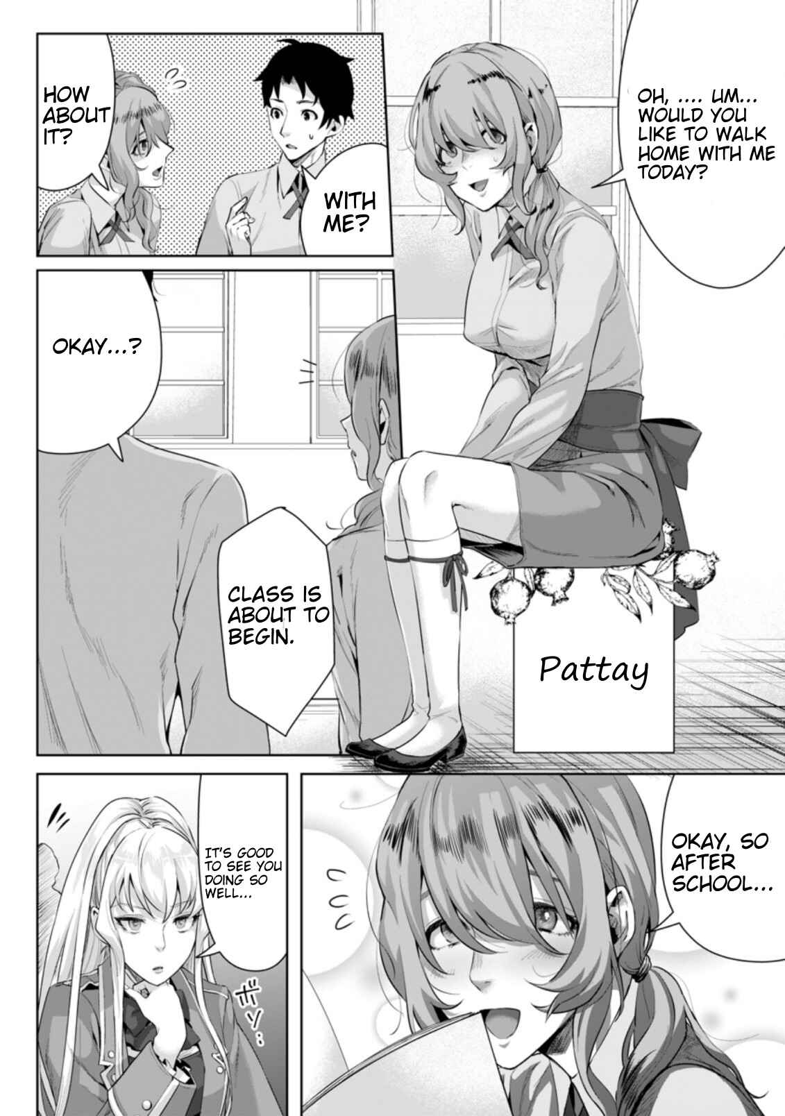 Page 3 Chapter 4.1 Gakuen Mono no Otome Game no Sekai ni Tensei Shita kedo, Cheat-mochi no Haikei Danshi Seito datta you desu