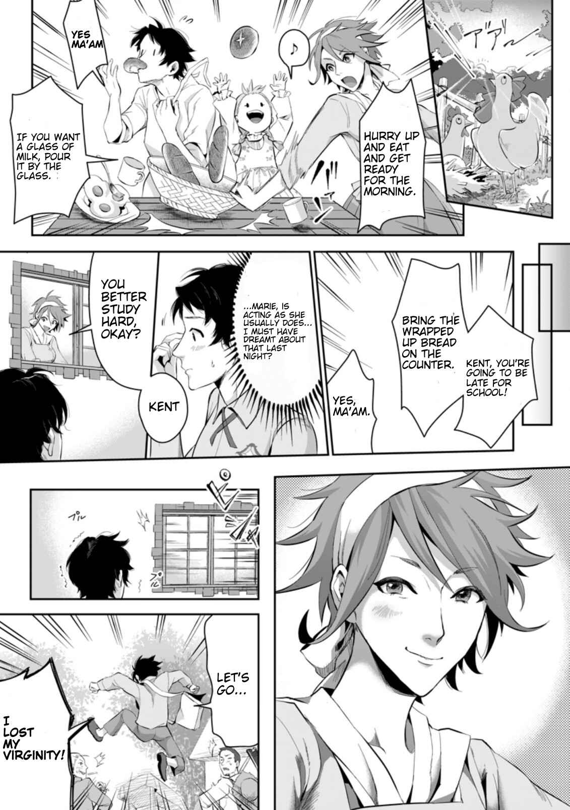 Page 6 Chapter 1.3 Gakuen Mono no Otome Game no Sekai ni Tensei Shita kedo, Cheat-mochi no Haikei Danshi Seito datta you desu