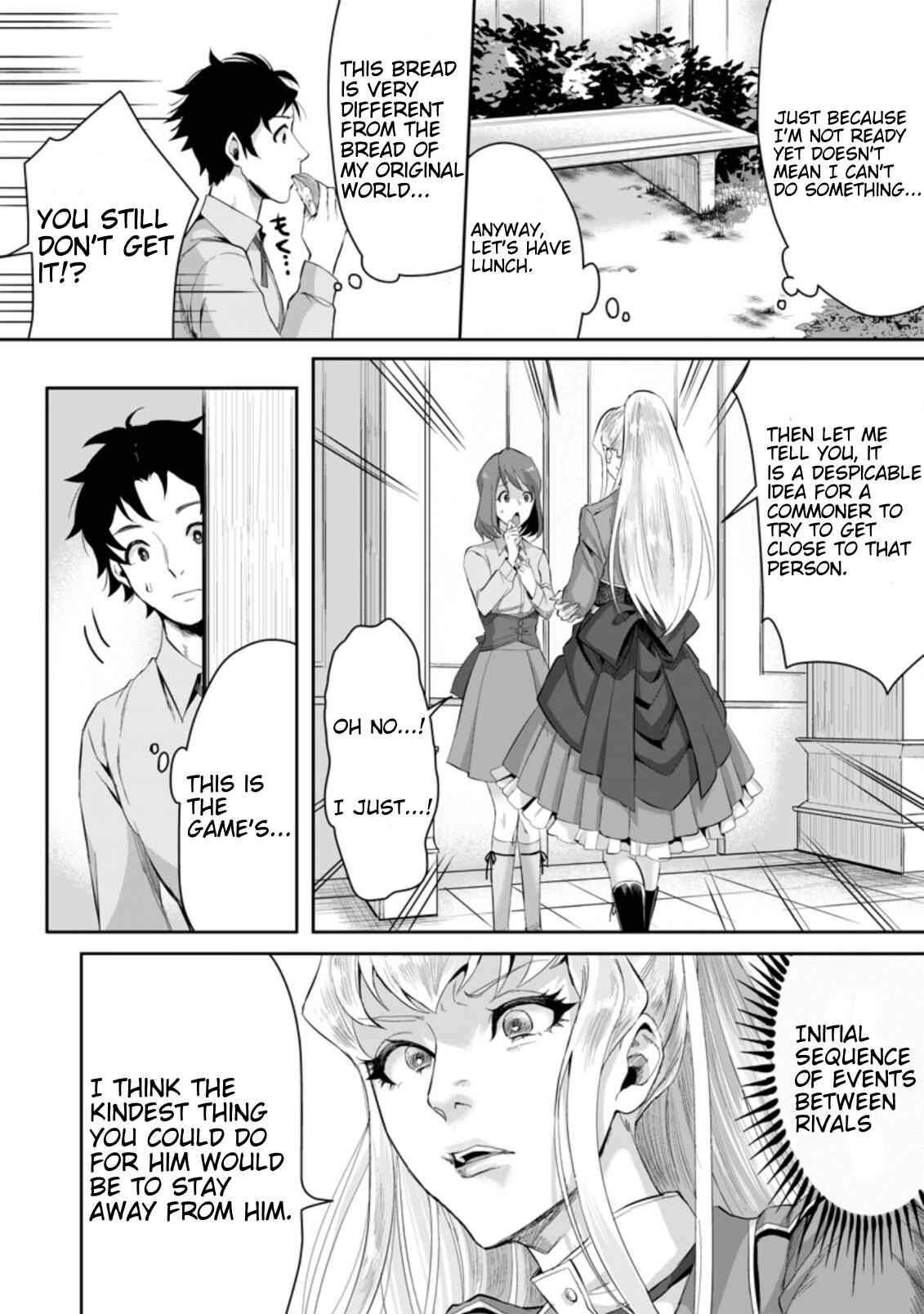 Page 8 Chapter 1.3 Gakuen Mono no Otome Game no Sekai ni Tensei Shita kedo, Cheat-mochi no Haikei Danshi Seito datta you desu