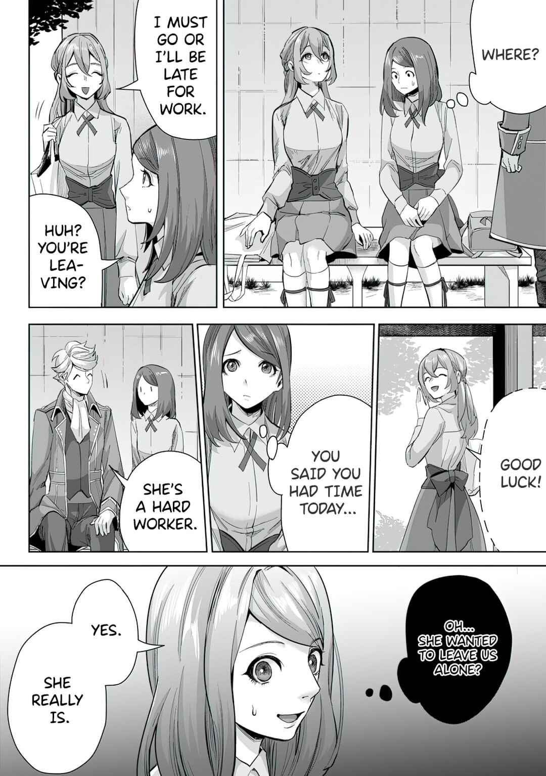 Page 12 Chapter 10.1 Gakuen Mono no Otome Game no Sekai ni Tensei Shita kedo, Cheat-mochi no Haikei Danshi Seito datta you desu