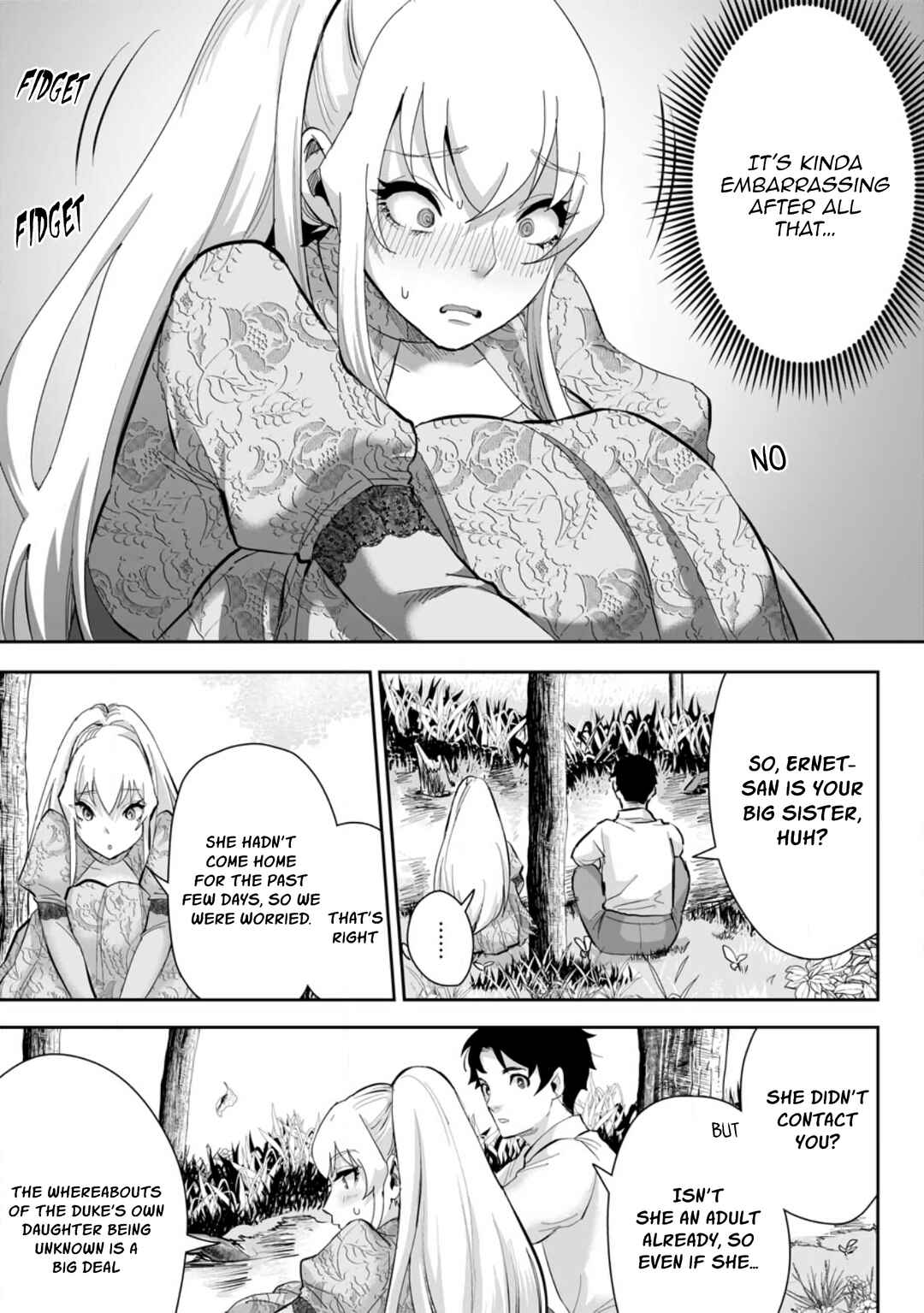 Page 8 Chapter 15.2 Gakuen Mono no Otome Game no Sekai ni Tensei Shita kedo, Cheat-mochi no Haikei Danshi Seito datta you desu