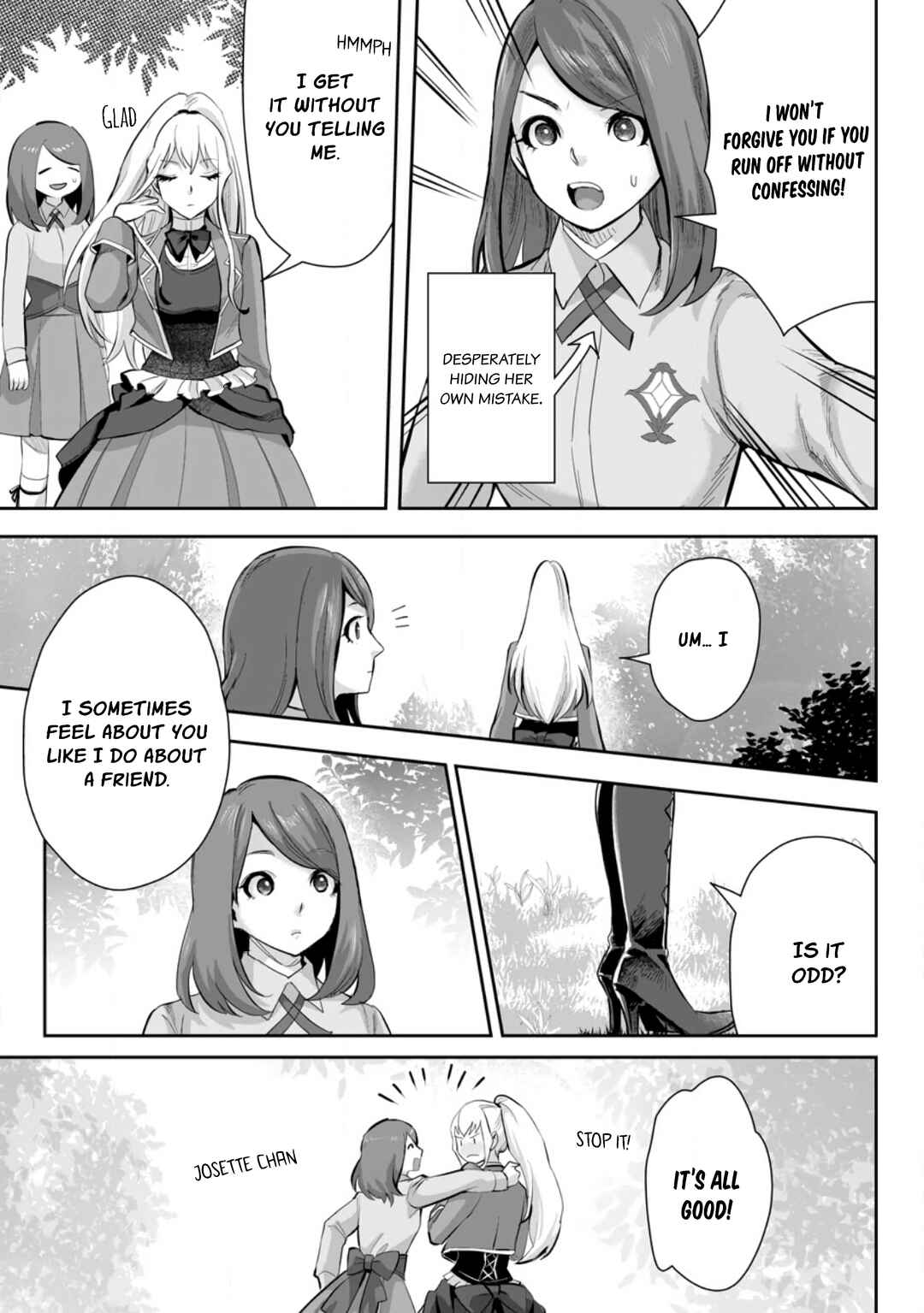 Page 6 Chapter 14.3 Gakuen Mono no Otome Game no Sekai ni Tensei Shita kedo, Cheat-mochi no Haikei Danshi Seito datta you desu