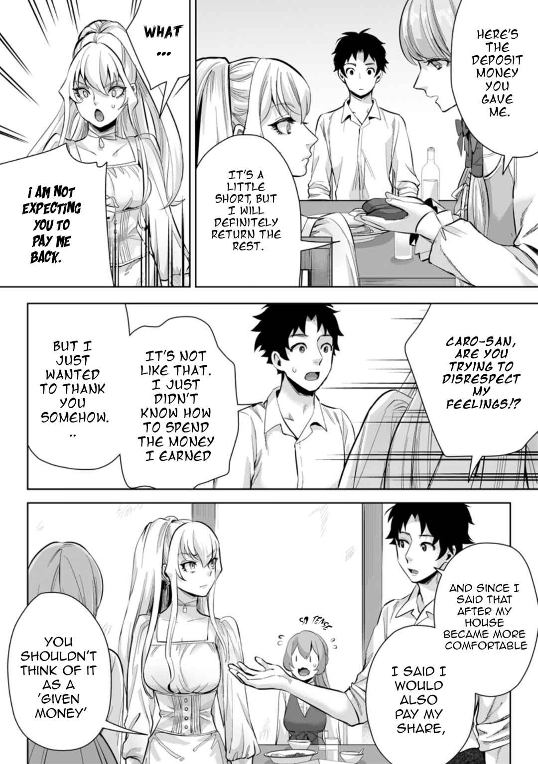 Page 4 Chapter 10.3 Gakuen Mono no Otome Game no Sekai ni Tensei Shita kedo, Cheat-mochi no Haikei Danshi Seito datta you desu
