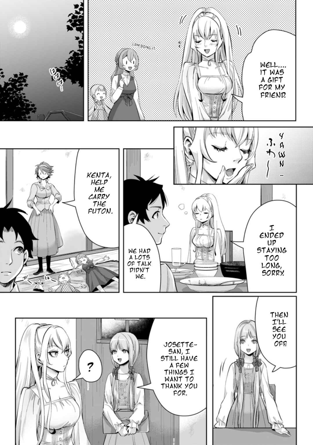 Page 7 Chapter 10.3 Gakuen Mono no Otome Game no Sekai ni Tensei Shita kedo, Cheat-mochi no Haikei Danshi Seito datta you desu