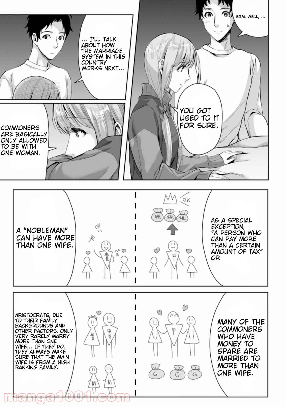 Page 7 Chapter 3.2 Gakuen Mono no Otome Game no Sekai ni Tensei Shita kedo, Cheat-mochi no Haikei Danshi Seito datta you desu