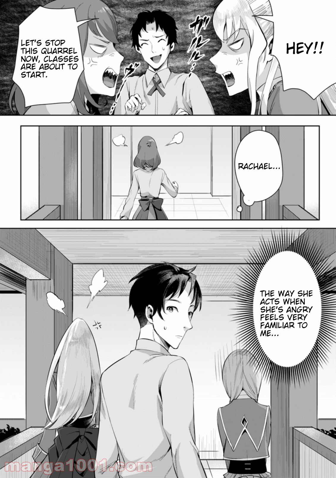 Page 11 Chapter 3.3 Gakuen Mono no Otome Game no Sekai ni Tensei Shita kedo, Cheat-mochi no Haikei Danshi Seito datta you desu